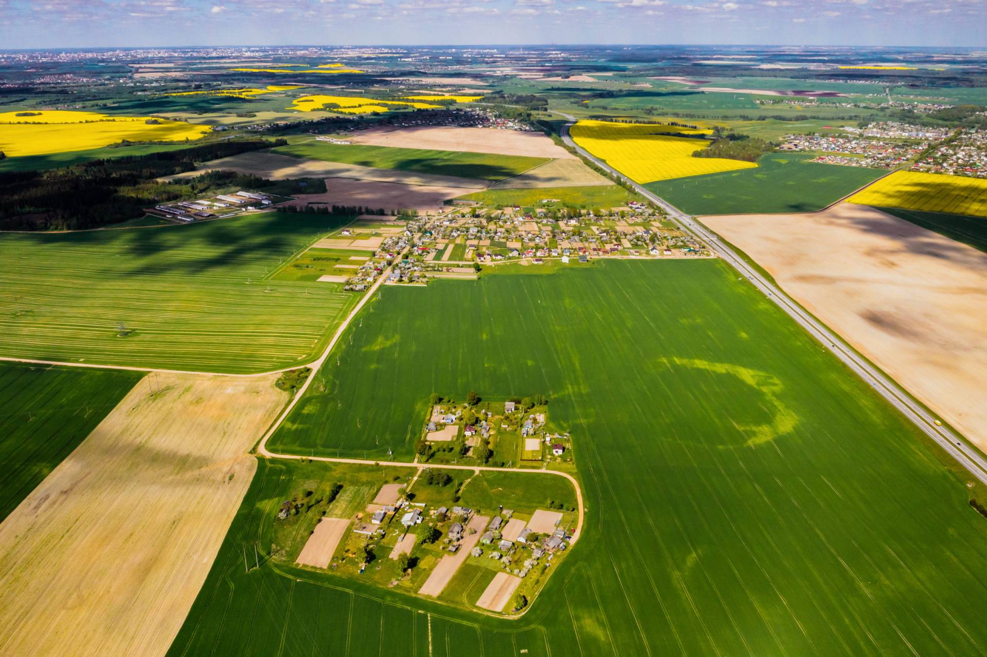 Aerial view of Willow Valley site